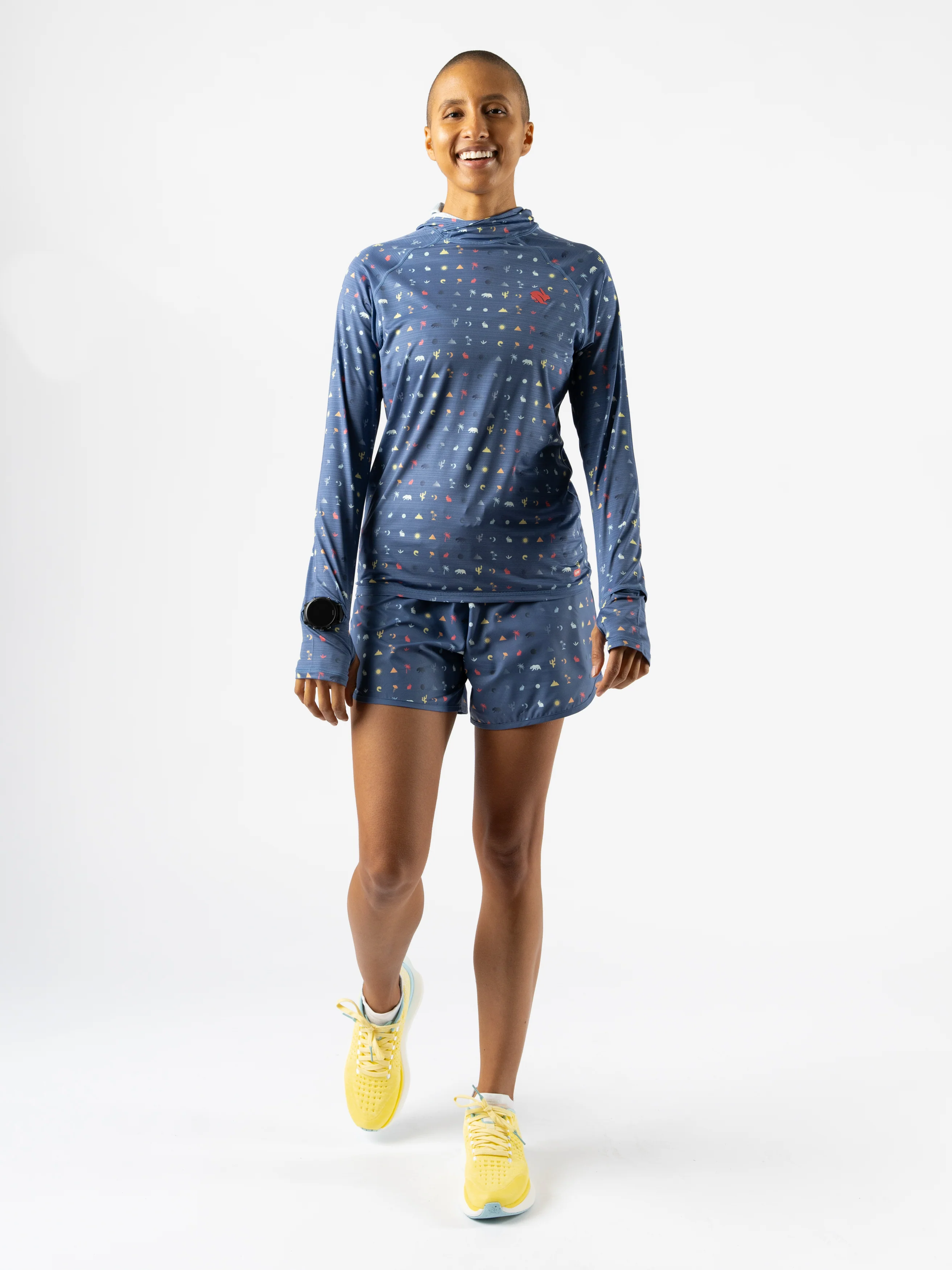 RABBIT Women's Rabbit UPF Deflector 2.0 Bijou Blue Icon