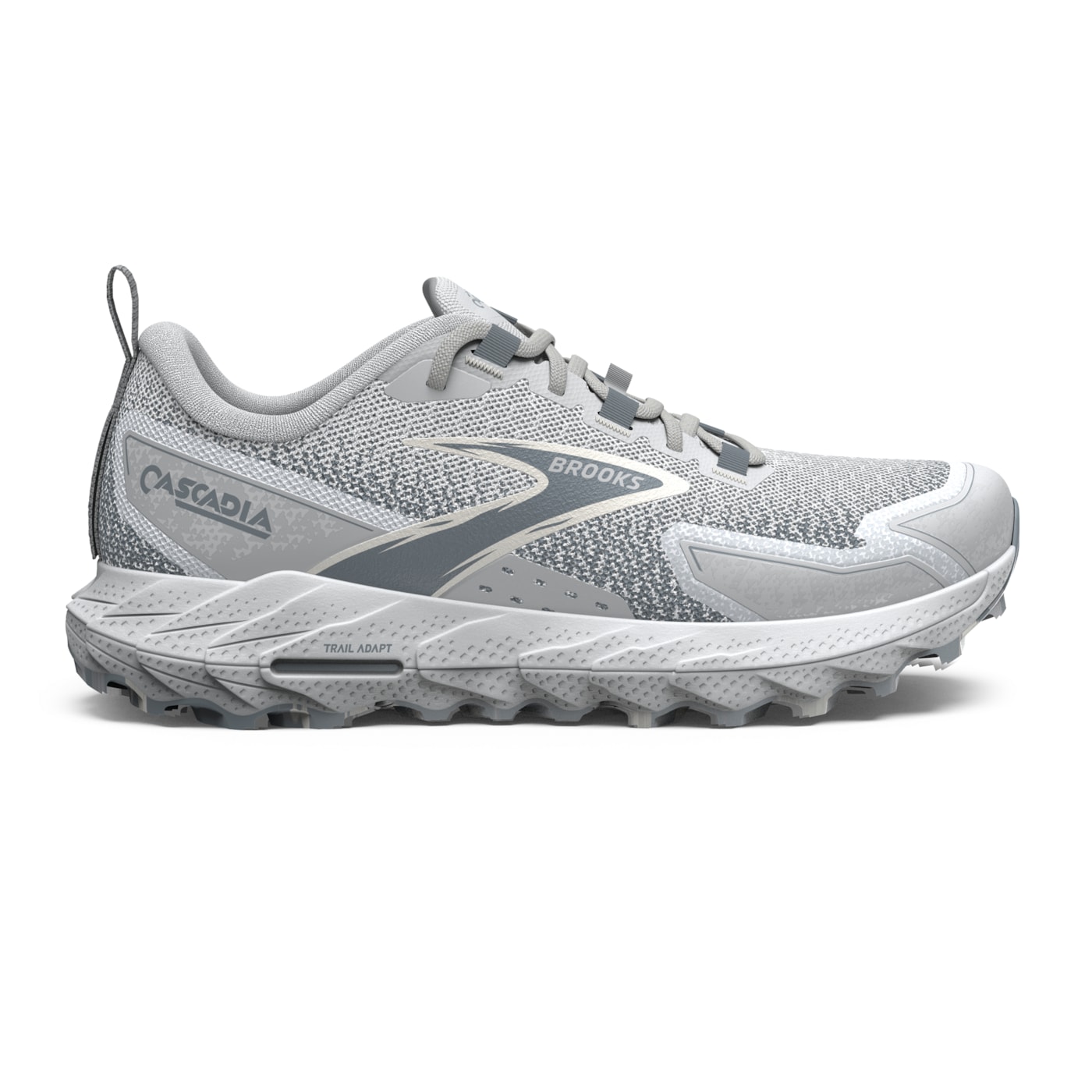 BROOKS Men's Brooks Cascadia 18 Oyster | Primer Grey | Coconut